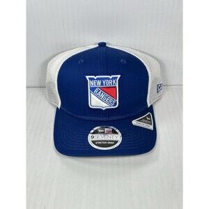 New Era New York Rangers 9SEVENTY Adjustable Trucker Stretch-Snap Hat Cap NWT